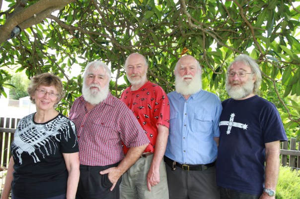 Margaret Walters, John Warner, Chris Maltby, Tom Hanson & Robin Connaghton